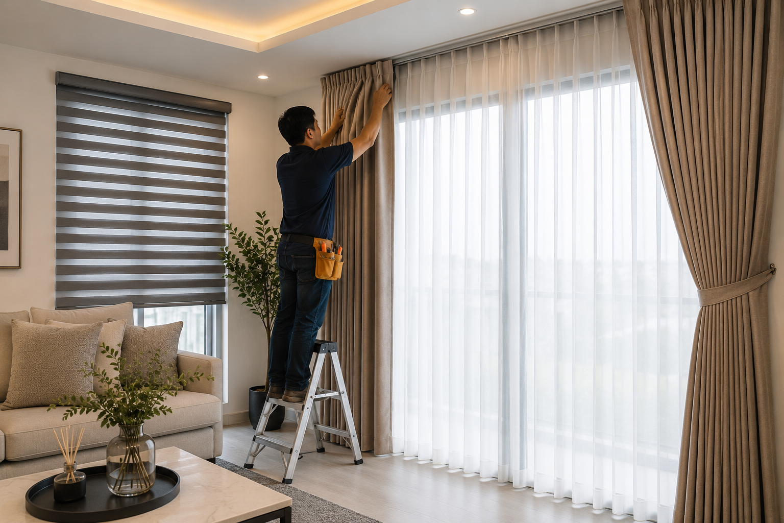 Curtain and Blinds Installer