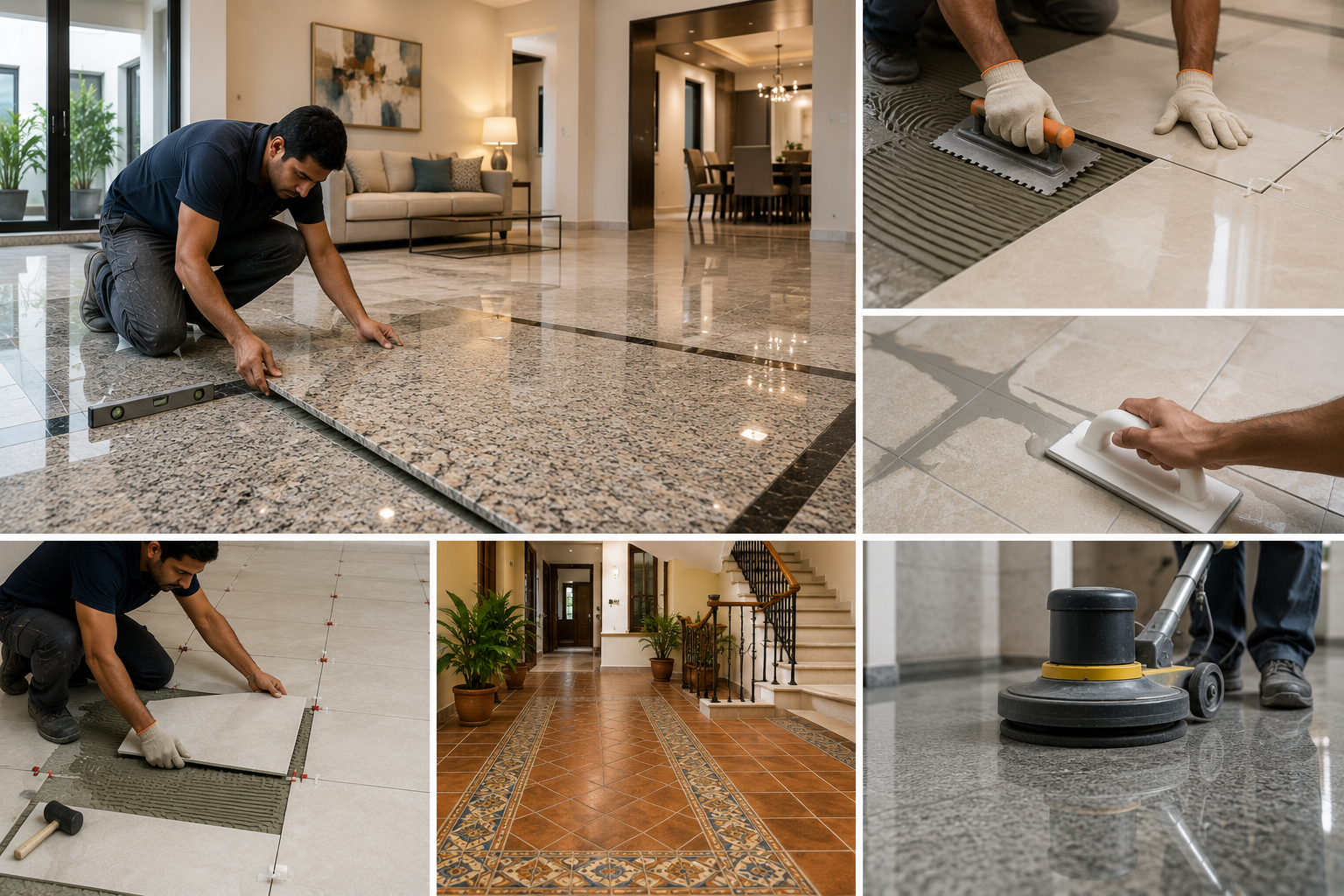 Flooring Work (Granite, Tile, etc.)