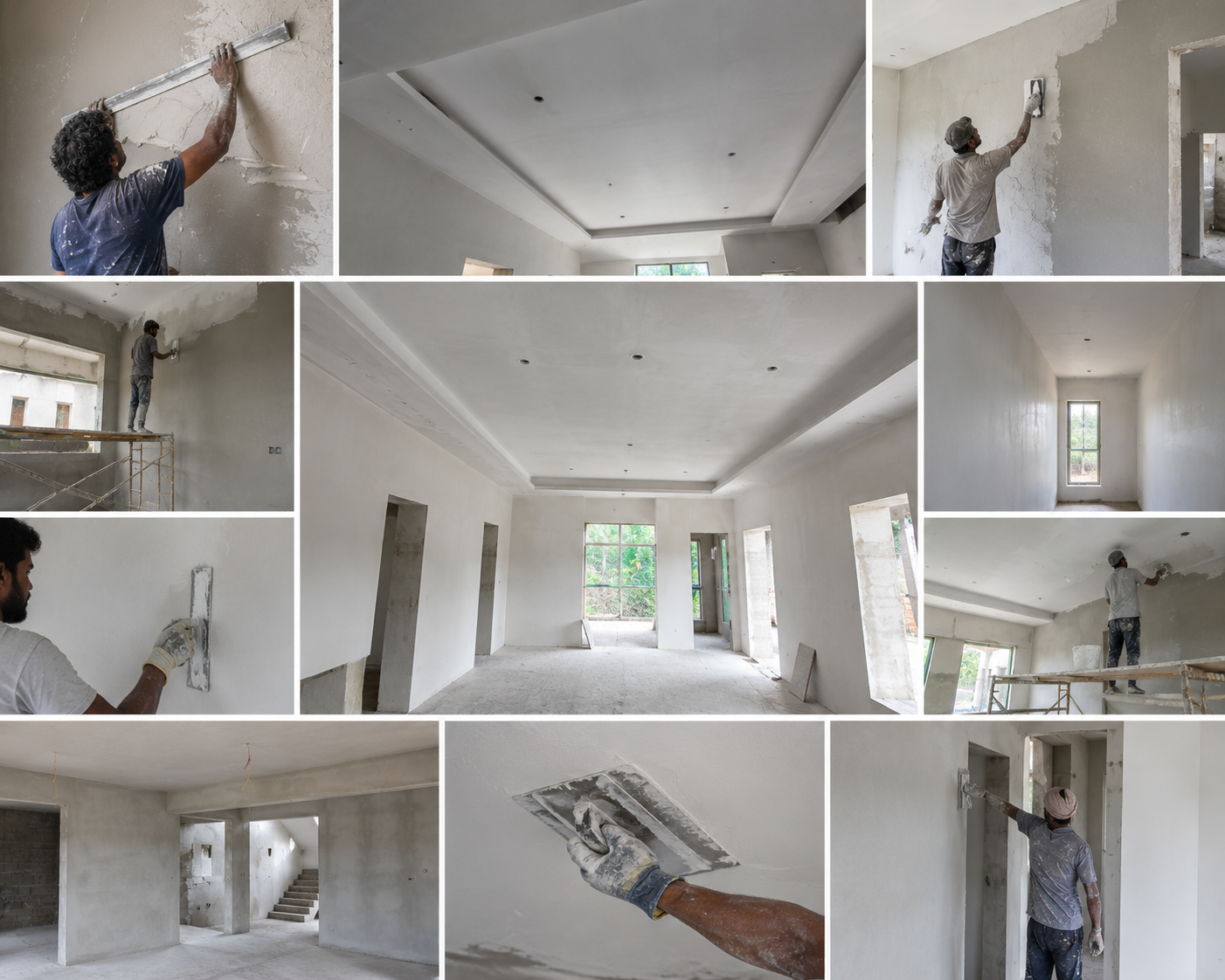 Gypsum Plastering Service